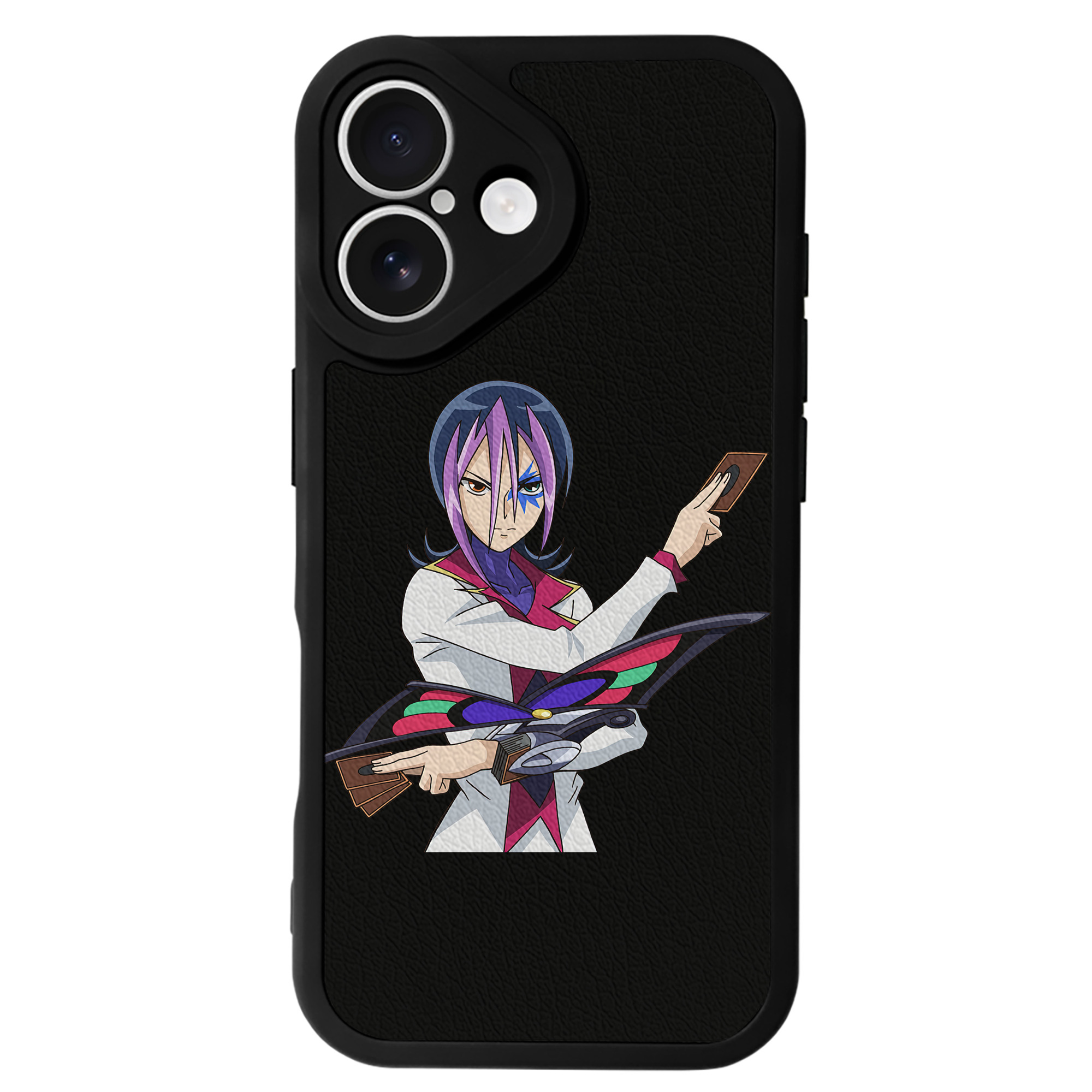 遊☆戯☆王 Yu-Gi-Oh! 【iPhone 16シリーズ対応】シリコンスマホケース（レザー調） 材質：シリコン